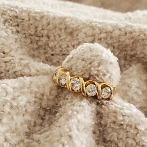 1 Ct., 14kt Gold Diamond Ring